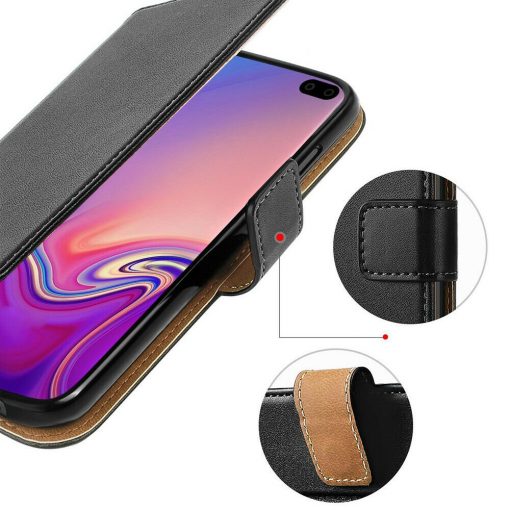 Case for Samsung Galaxy S10 S10 Plus Luxury Genuine Leather Wallet Stand Cover 143199740833 3
